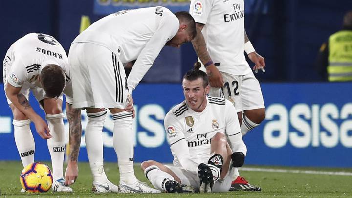 Crystal Bale: 22 injuries for the Real Madrid attacker