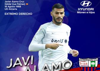 Oficial: Javi Álamo ya es jugador del Extremadura