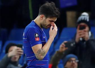 Cesc Fàbregas bids tearful farewell to Stamford Bridge