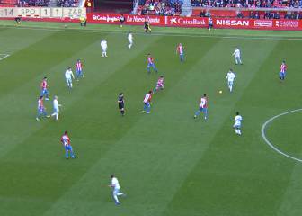 A Laudrup le ha salido un imitador: el pase de Eguaras que lanza al Zaragoza