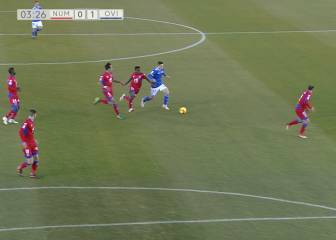 Está cedido por el Madrid y juega de lateral izquierdo: el golazo de Javi Hernández