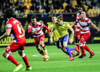 El Granada empata con el Cádiz y podría perder el liderato