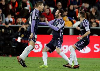 El Valladolid abona de nuevo al Valencia al empate en casa
