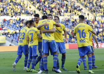 Las Palmas pone fin a su mala racha con una goleada en casa