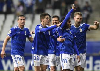 El Oviedo se impone al Tenerife gracias al gol de Bárcenas