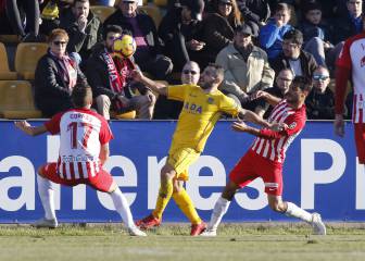 El Alcorcón sigue peleado con el triunfo y empata ante el Almería