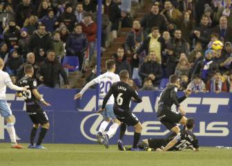 Un Málaga muy serio apaga la ilusión del Zaragoza