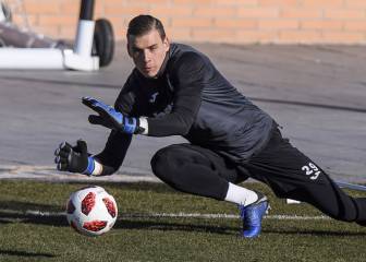 Andriy Lunin no se irá en el mercado de enero