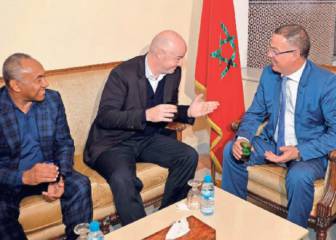 Infantino, en Marrakech, con el Mundial íbero-marroquí