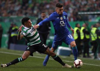 El Atlético fue a ver a Alex Telles durante el Sporting-Oporto