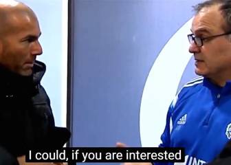 Bielsa asks Zidane if he'd like a training session masterclass
