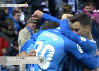 El Málaga remonta al Lugo y duerme líder de LaLiga 1|2|3