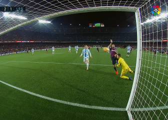 ¿Fue falta?: el polémico gol de Luis Suárez ante Leganés