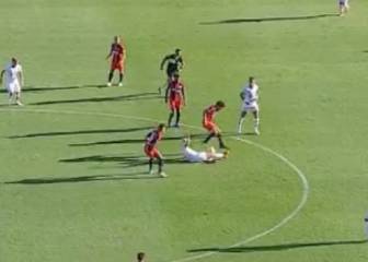 Expulsado un ex de LaLiga tras hacer una ruleta marsellesa con un resultado accidentado