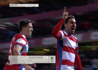 Un doblete de Montoro acaba con la mala racha del Granada