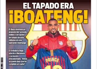 Comienza el día grande de Boateng de azulgrana