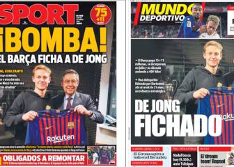 De Jong para disimular el desastre de Sevilla en Copa