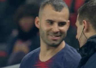 Jesé volvió a vestir la camiseta del PSG durante 73 segundos: se reía hasta con el cuarto árbitro