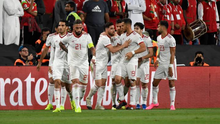 Irán es, junto a Qatar, el equipo con las mejores estadísticas de la Copa de Asia 2019.