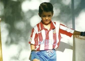 Morata presume de su paso por la cantera atlética y Griezmann y Koke le dan la bienvenida