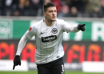 Sólo De Jong se ha revalorizado más que Jovic esta temporada