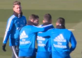 El enojo de Ceballos con Nacho que marcó la práctica del Madrid