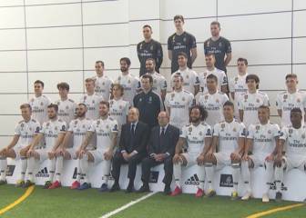 Nueva foto del Real Madrid junto a Solari y los últimos fichajes