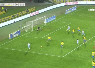 Reparto de puntos entre Las Palmas y Zaragoza