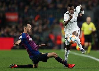 Vinicius announces himself to the world in front of the Camp Nou