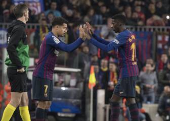 Dembélé ahead of Coutinho no matter what