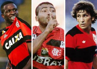 Flamengo, un club de leyenda: Zico, Romario, Bebeto, Vinicius...