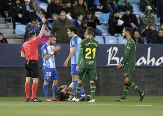 La jornada 25 fue la que más expulsiones registró de LaLiga 1|2|3