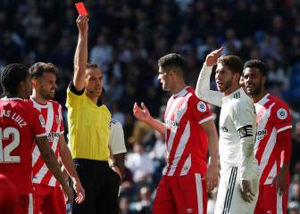 Ramos se pierde el Levante y jugará apercibido el Clásico