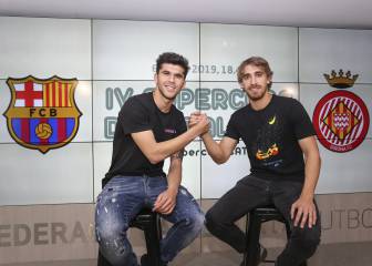 Muniesa y Aleñá se preparan para la Supercopa de Catalunya
