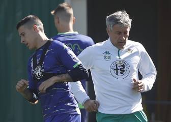 Tello inicia el entrenamiento del Betis: objetivo Mestalla