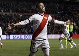 Embarba, el 'sacrificado' del Rayo: 15 cambios y 2 puntos menos