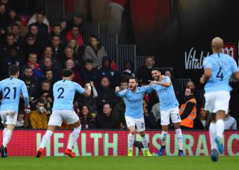 Mahrez da el liderato al City
