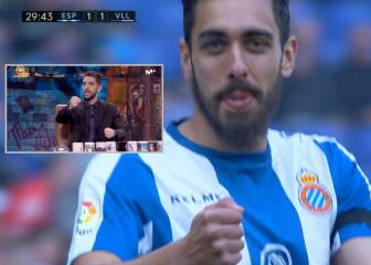 Borja Iglesias hace el gol más rápido de LaLiga y lo celebra como le prometió a Broncano
