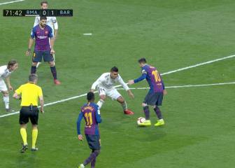 El duelo de Casemiro y Messi: un caño que todos aprecian