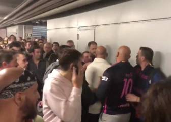 Watch: Madrid and Barça fans in heated encounter after game