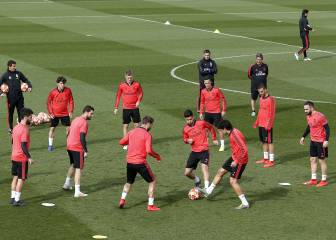 El Madrid se entrena con media hora de retraso: posible reunión dentro del vestuario