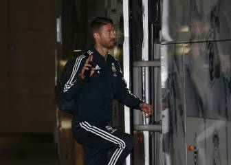 Sergio Ramos se concentró con el equipo para hacer piña