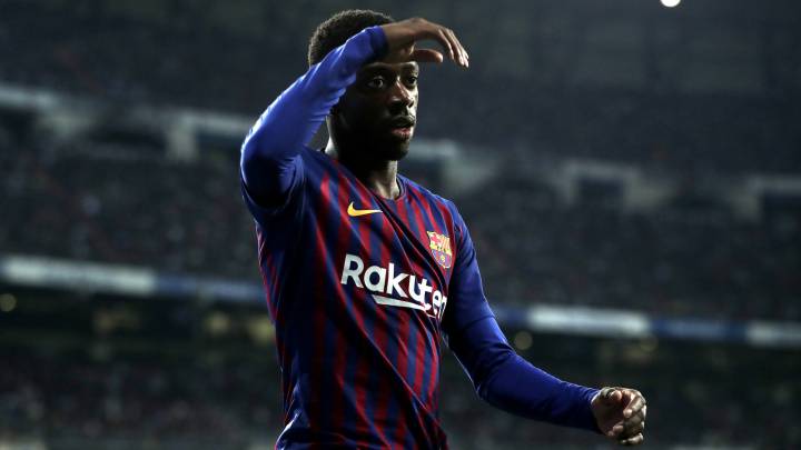 Alarma Dembélé: pruebas en los isquios y duda ante el Lyon