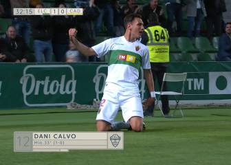 Gesta del Elche en el Martínez Valero