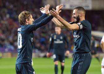 Valladolid-Real Madrid en imágenes