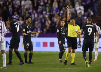 Casemiro se va expulsado