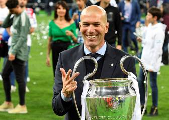 Zidane handed the keys to the Bernabéu