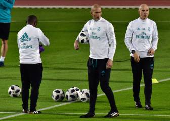 Los hombres de Zizou: Pintus, Bettoni, Hamidou y Vázquez