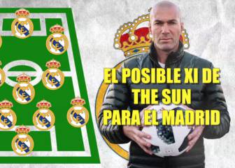 The Sun se imagina el XI de Zidane: mucho más caro que el tuneo del Bernabéu