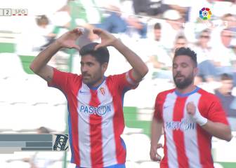 El Sporting sigue luchando por el playoff y remonta en Córdoba
